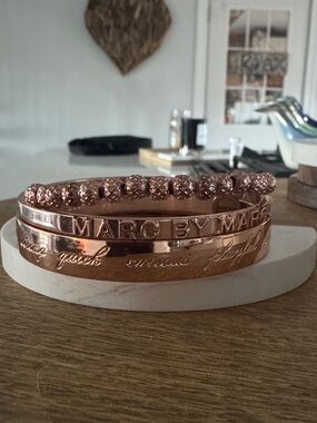 Marc by Marc Jacobs Rose Gold-Tone Bracelet &Kate Spade combo